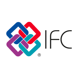 Logo pliku formatu .ifc wraz z logiem organizacji BuildingSmart